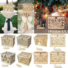Box, party, weddingcardbox, Wooden