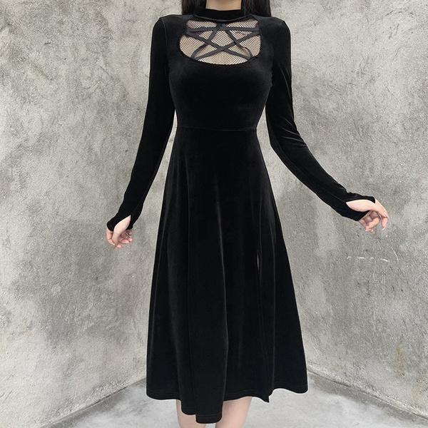 autumn long sleeve dress