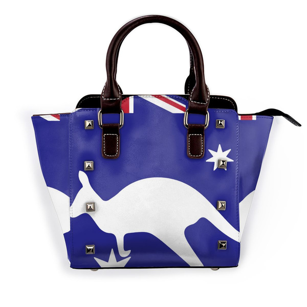 Women Leather Shoulder Bag Australia Flag Kagroo-01 Handbag Fashion  Shopping Travel Tote Bag | Wish