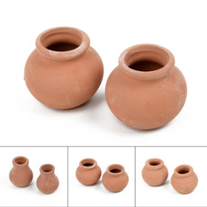 Pottery, Mini, terracotta, planter