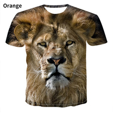 Printed T Shirts, Cotton T Shirt, Sleeve, Animal