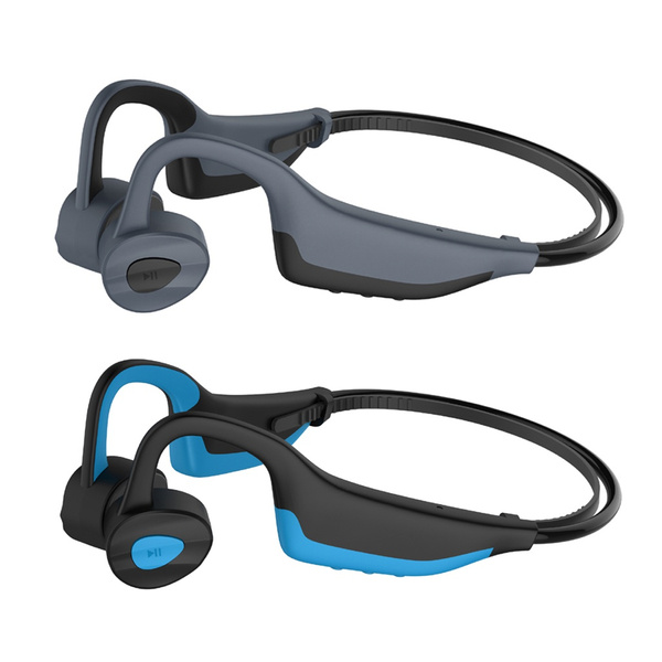 IPX8 Waterproof Bone Conduction BT Headphones for Swimming with 16GB MP3  Player