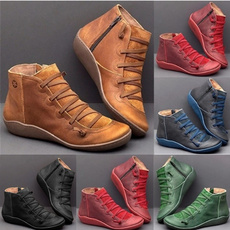 ankle boots, Plus Size, Winter, Womens Shoes