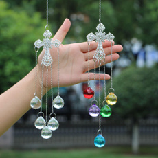 hangingcrystalsuncatcher, rainbow, Garden, decoration
