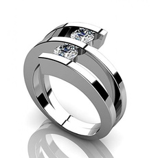 Sterling, White Gold, Bridal, wedding ring