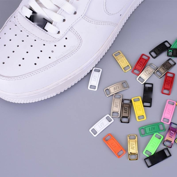 2pcs/pair AF1 Shoelaces buckle Shoelace Buckle Metal Shoelaces Accessories  Metal Lace Lock DIY Sneaker Kits Metal Lace Buckle arrow | Wish