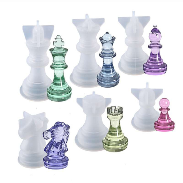 Molded Large Chess Set