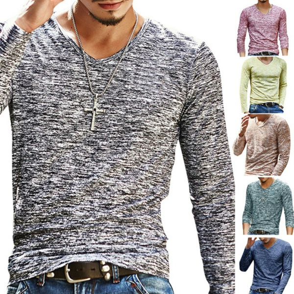 T-shirt Homme Col Rond Coupe Slim – 100% Coton, Manches Courtes, Coupe Régulière – Idéal Sport & Quotidien