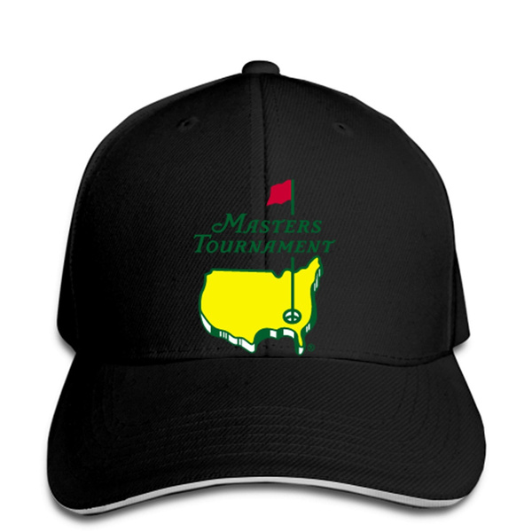 MASTERS TOURNAMENT Print Baseball Cap Golf Hat Cotton Breathable ...