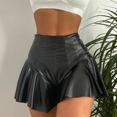 Mini, Goth, skirtshort, high waist shorts