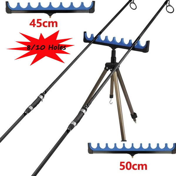 8/10 Rod Fishing Rod Holder Feeder Pod Stand Holder 45cm/50cm EVA Soft Fishing  Pole Tackle Carp Fishing Accessories