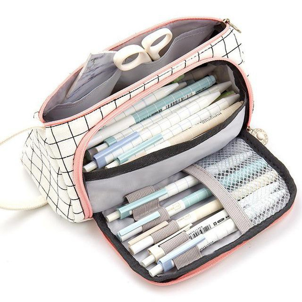 Big Capacity Pencil Case High Large Storage Pouch Marker Pen Case