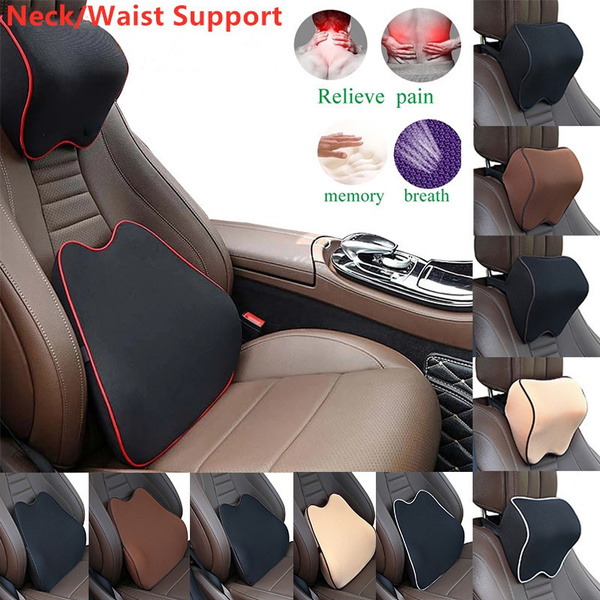 Memory Foam Lumbar Support Office Chair Support Car Seat Waist