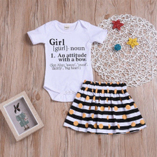 Summer, Baby Girl, Fashion, short sleeves