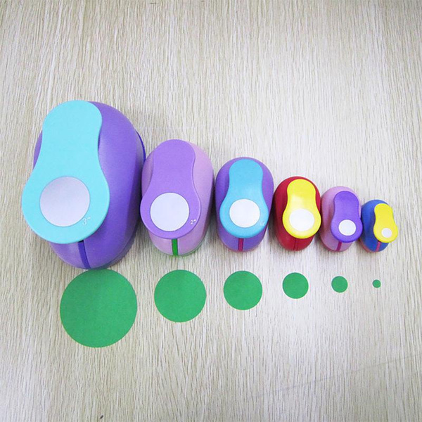 HeroNeo Craft Paper Punch Round Hole Puncher Paper Cutter for Kids Birthday  Card Making 