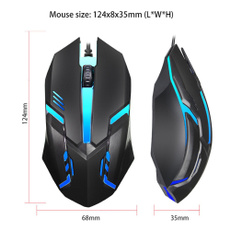 led, mousegaming, wiredmouse, computer accessories