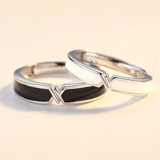 couplesmatchingring, Love, Jewelry, Black And White