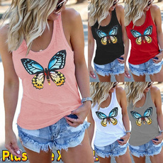butterfly, Women Vest, Vest, Fashion