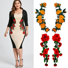 Lace, Dress, flowerpatchesforclothe, badgespatche