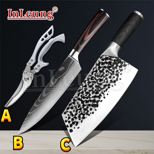 Professional Chef Knife Sharp Blade Slicing Knife Chopping Knife Hand