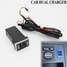 chargerfortoyota, carphonecharger, led, usbchargeforcamry
