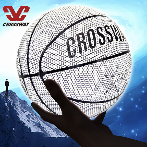 CROSSWAY Size7 Basketball Reflective Light Canasta Baloncesto High