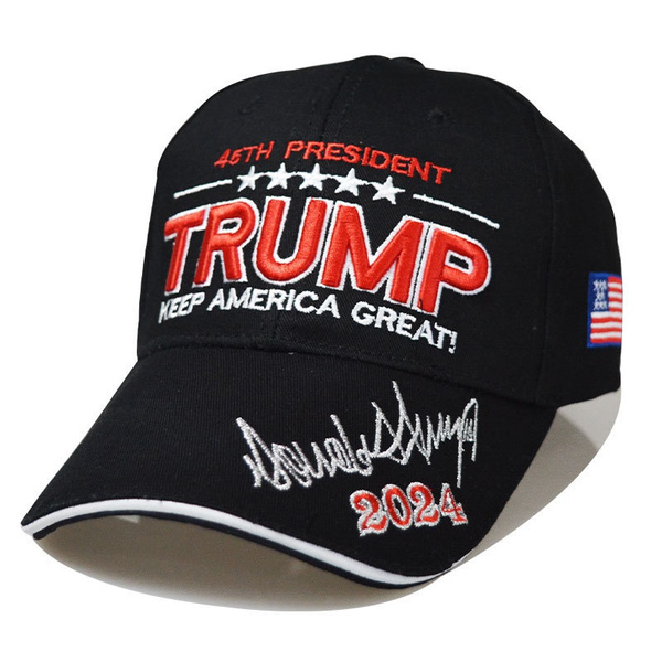 Trump 2024 Baseball Cap Popular Cotton Golf Outdoor Sun Sports Hat Men ...