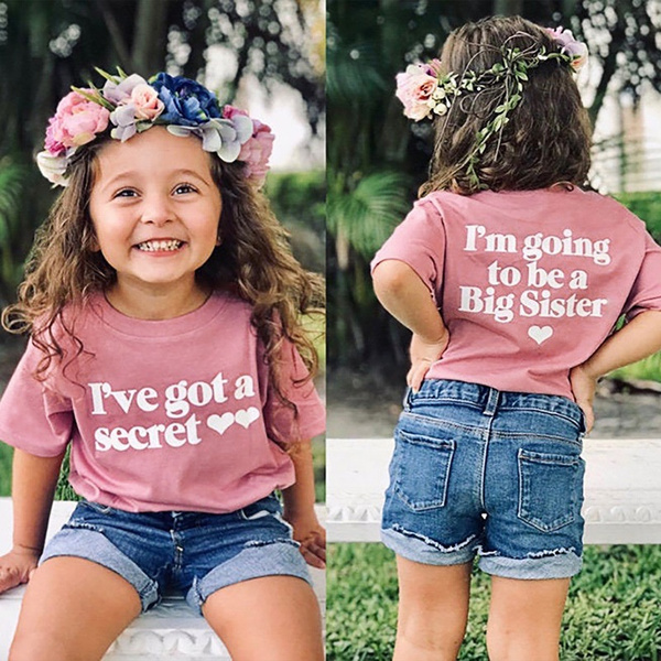Secret Big Sister Shirt,Pregnant Gift 
