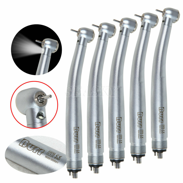 Pièce à Main De Turbine Dentaire Haute Vitesse Push 4 Trous - Marque SANDENT - Neuf