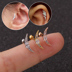 DIAMOND, Dangle Earring, Jewelry, Stud Earring