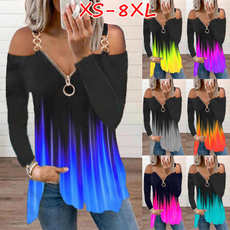 blouse, Plus size top, Summer, Long Sleeve