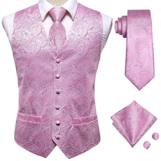 pink, silk vest, vestnbsptienbsphankynbspcufflink, Fashion
