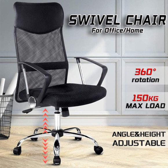 Newest Office Swivel Chair Height Adjustable Ergonomic Design Executive ...