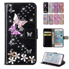case, butterfly, DIAMOND, Floral