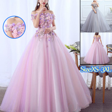 quincenera, gowns, party, Floral print
