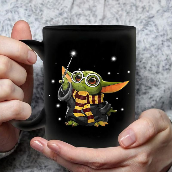 This Is High Way Boba Fett And Baby Yoda Mug Star Wars Gift The Mandalorian  Gift Baby Yoda Lover Premium Sublime Ceramic Coffee Mug Black - Teeruto