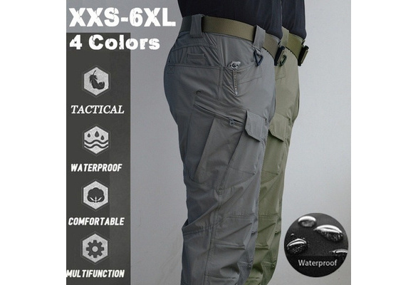 NEW Men's Waterproof Outdoor Tactical Pants Trousers Multi-pocket