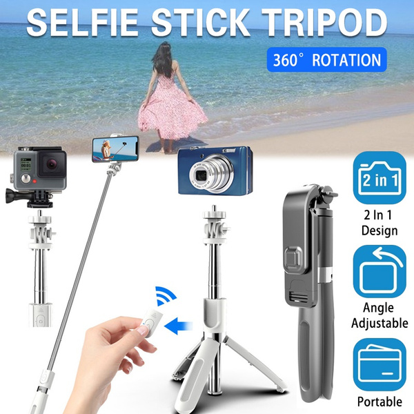 Wireless Selfie Stick Extendable Tripod L02 Phone Selfie Stick With  Bluetooth Remote Tik Tok Live Streaming Tools Women Fashion Photography  Phone