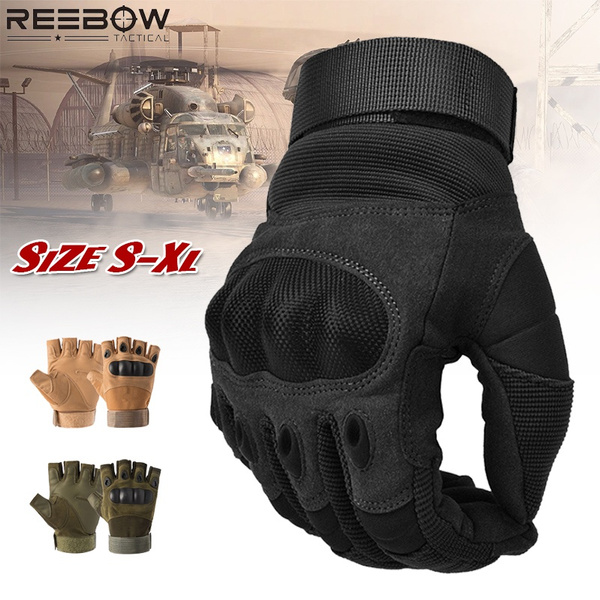 Gants Tactiques IiSports Half Finger - Armurés, Ventilés - Taille Large - Paintball/Airsoft