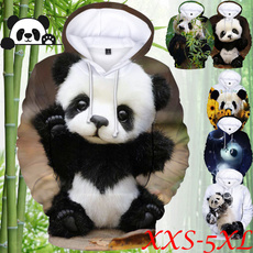 children3dhoodie, cute, pandapullover, boyhoodie