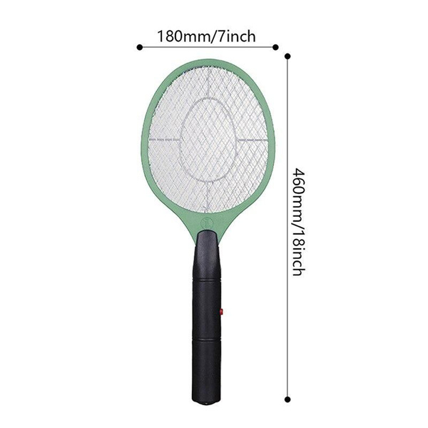 Electric Cordless Bug Zapper Mosquito Insect Swatter Fly Pest Killer Racket Bat 