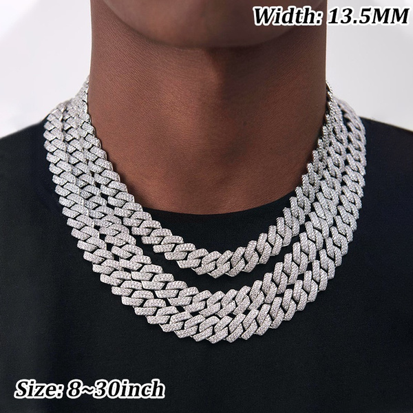 Cuban link sale choker iced out