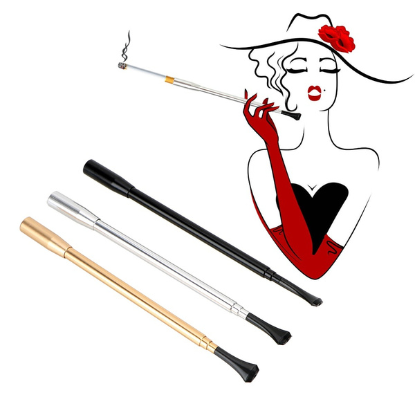 Graceful Long Cigarette Holder Women Flapper Fancy Dress Costume SMOKE ...