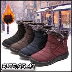 ankle boots, cottonshoe, boots for women, Winter