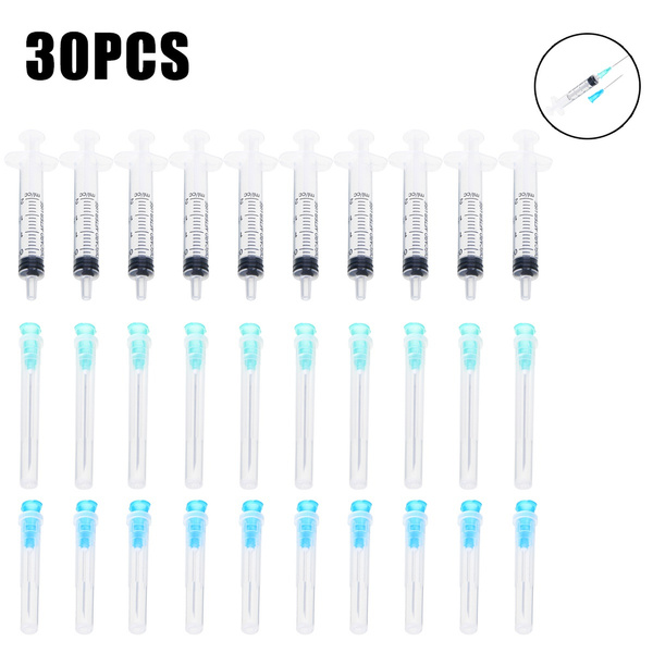 New Useful Injection Syringe With 21g 10pcs 23g Pointed Needle Tips New Useful Injection Syringe With 21g 10pcs 23g Pointed Needle Tips
