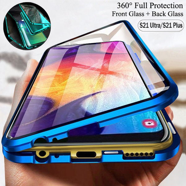 For Samsung Galaxy S21 Ultra Plus FE Phone Case Cover + Tempered