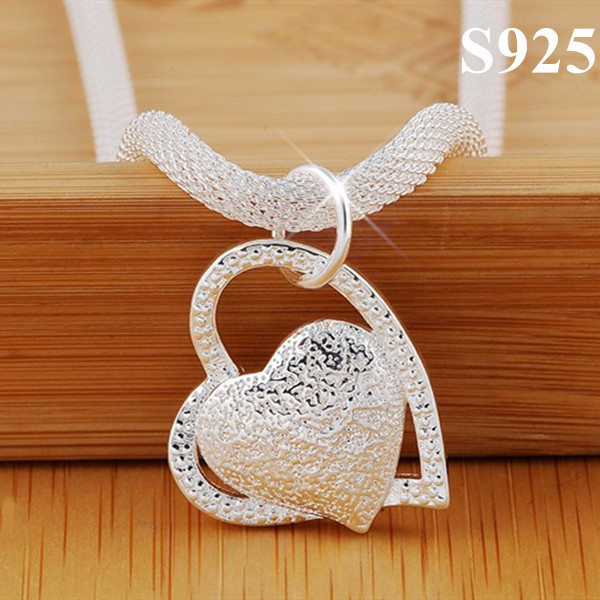 925 silver heart deals pendant