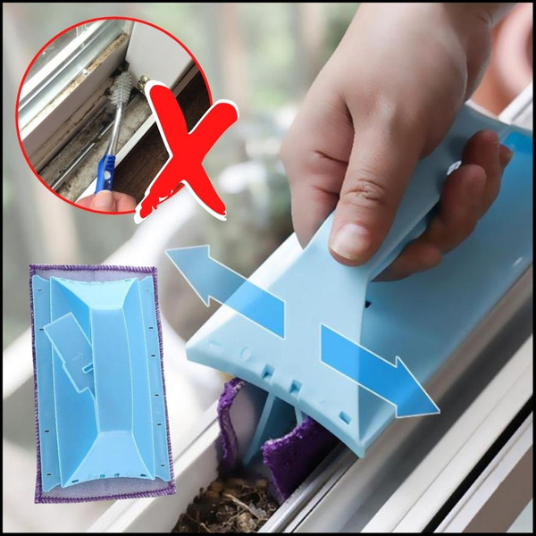 Microfiber Window Groove Cleaning Brush