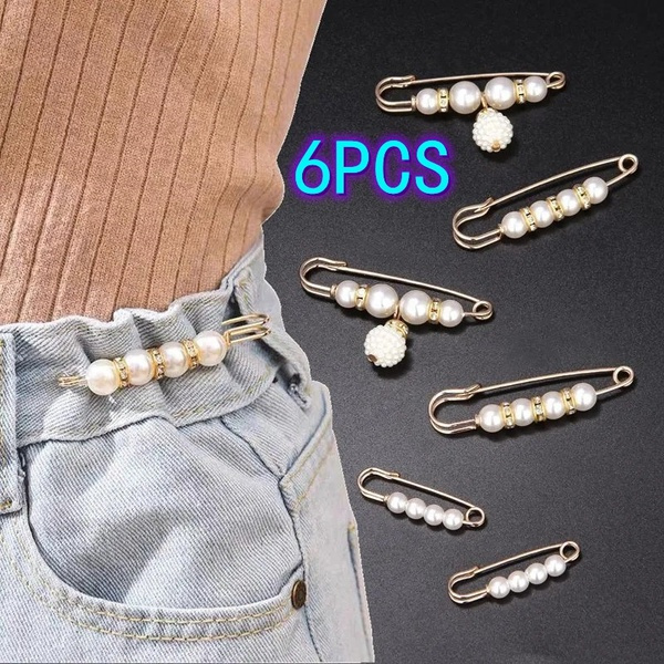 Fashion Pants Waist Pin Accessories Fixed Clothes Waist Sweater Shawl ...