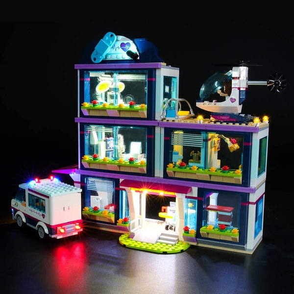 Lighting Kit for LEGO 41318 Friends Heartlake Hospital Building